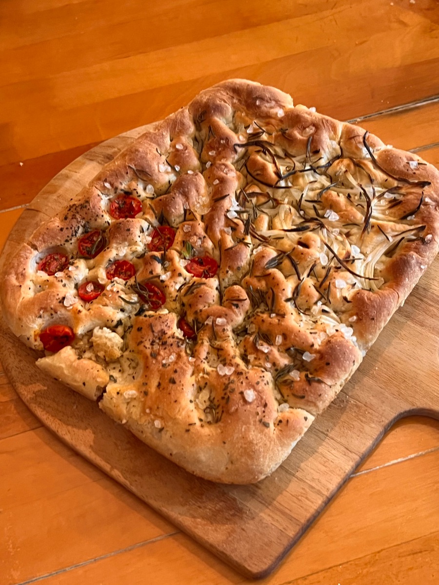 Rosemary And Cherry Tomato Focaccia