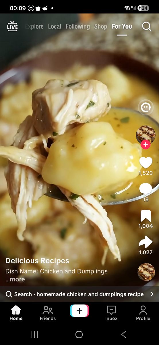 Chicken And Dumplings