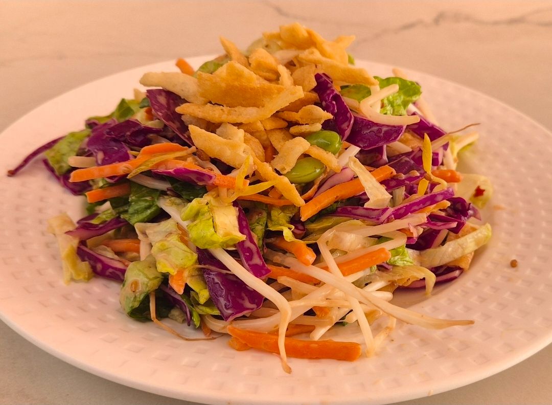 Ensalada Sesame Crunch Amanah Con Edamame