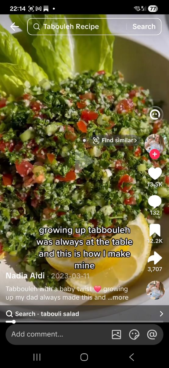 Tabouleh Recipe