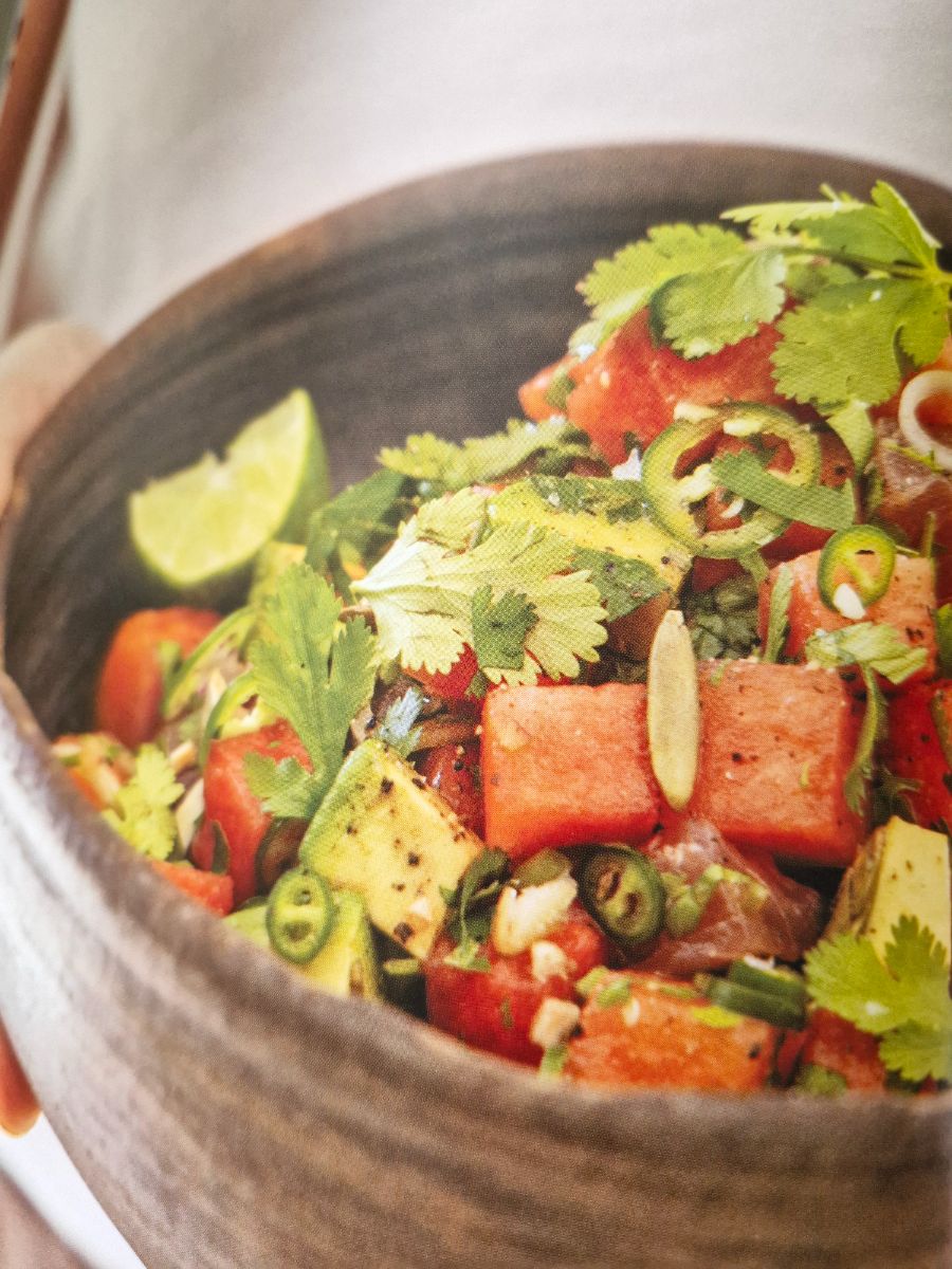 Ceviche De Atún Y Sandía