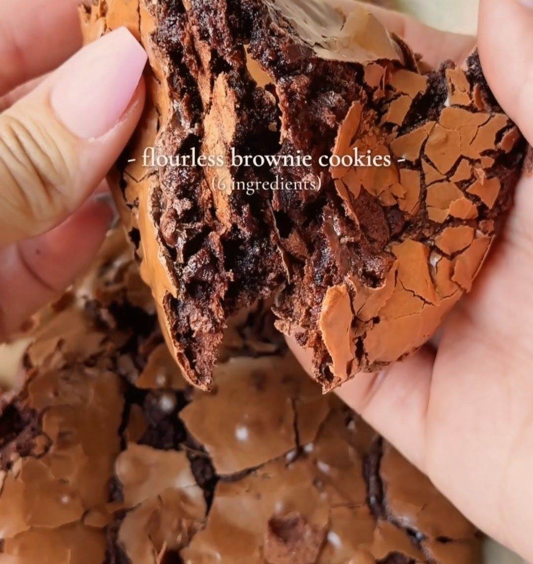 Flourless Brownie Cookies